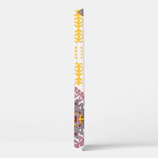 インディアンラグペイズリーオーナメントパターン。マンダル民族 Case-Mate iPhoneケース (裏面 / 右)