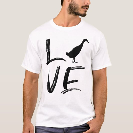 インディアンランナーダックギフト Tシャツ (正面)