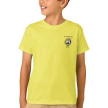 インディアンリバーチャイルドユニセックスブラックレターチームシャツ