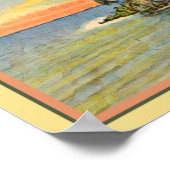 インディアンリバーフロリダトロピカル ポスター (角)