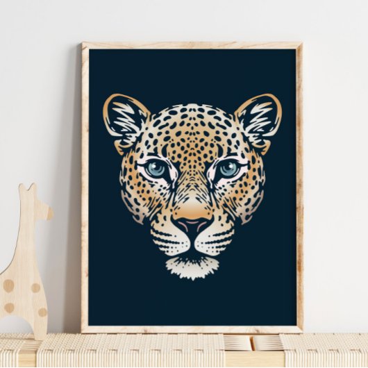 インディアンレオパード野生生物プリント | Leopard Print ポスター