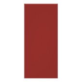 インディアンレッドアイボリーフォレストグリーン結婚フローラのメニュー ラックカード (裏面)