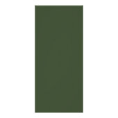 インディアンレッドアイボリーフォレストグリーン結婚フローラのメニュー ラックカード (裏面)