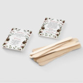 インディアンレッドフォレストグリーンボー素朴〔雄ジカの〕枝角 ハンドファン (組立なし)