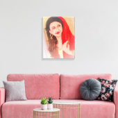 インディアンレディ絵画ズ キャンバスプリント (インサイチュ (リビング))