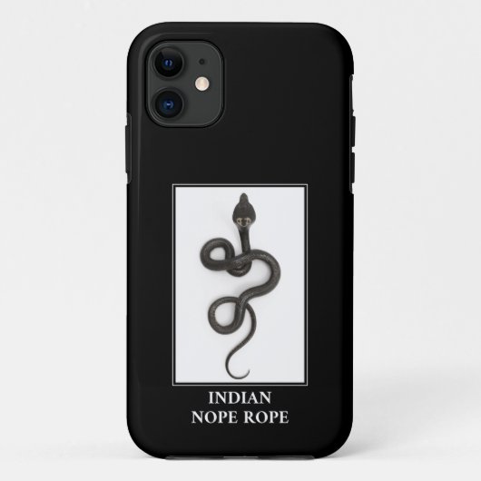 インディアンロープ – コブラスネーク危険 Case-Mate iPhoneケース (裏面)
