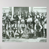 インディアンワシントンDのスークス首脳代表団 ポスター (正面)