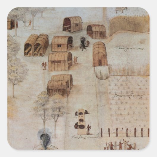 インディアンヴィレッジオブセクトン スクエアシール (正面)