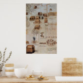 インディアンヴィレッジオブセクトン ポスター (キッチン)