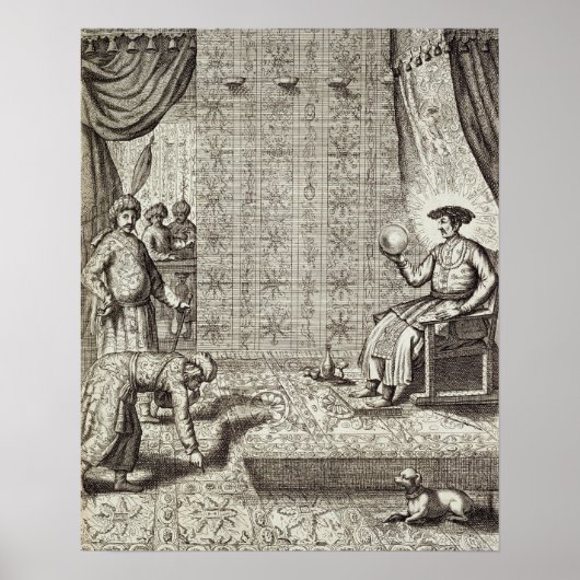 インディアン中国の王の大使「チン」 ポスター (正面)