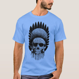 インディアン主任スカル Tシャツ