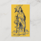 インディアン主任名刺 名刺 (裏面)