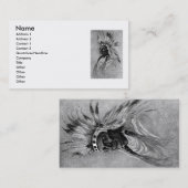 インディアン主任名刺 名刺 (正面/裏面)