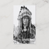 インディアン主任名刺 名刺 (裏面)