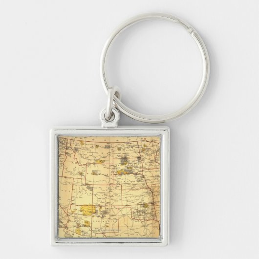 インディアン予約ミシシッピの西 キーホルダー (正面)