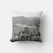 インディアン伝統アートプリントクッション クッション (正面)