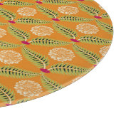 インディアン伝統的イラストレーションパターン。 カッティングボード (角)