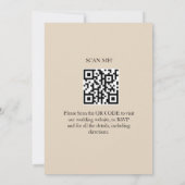 インディアン伝統的結婚式招待状 招待状 (裏面)