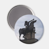 インディアン像 マグネット (正面/裏面)