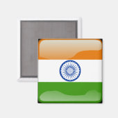インディアン光沢旗 マグネット (正面/裏面)