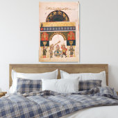 インディアン占星術の図 キャンバスプリント (インサイチュ (寝室))