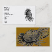 インディアン名刺 名刺 (正面/裏面)