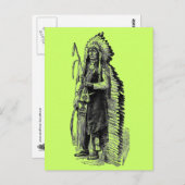 インディアン名葉書 ポストカード (正面/裏面)