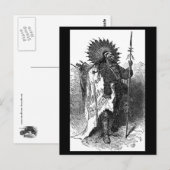 インディアン名葉書 ポストカード (正面/裏面)