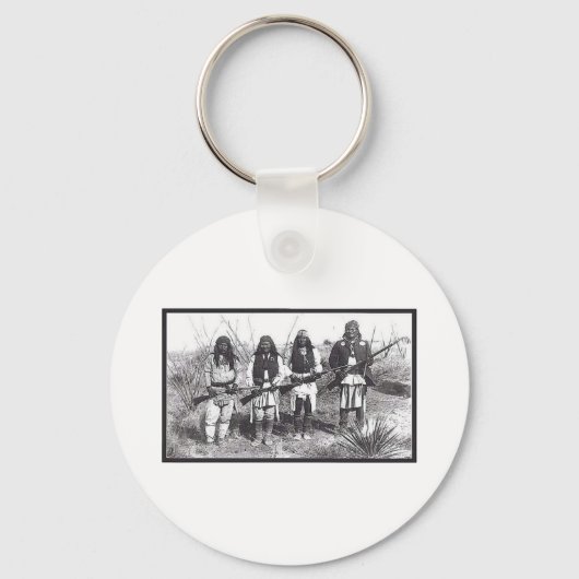 インディアン国土安全保障 キーホルダー (正面)