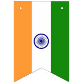 インディアン国旗のバンティング バンティングフラッグ (第1の旗)