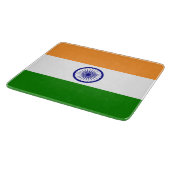 インディアン国旗(インド)(南アジア国)(バラト) カッティングボード (角)