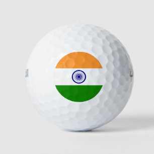 インディアン国旗(インド)(南アジア国)(バラト) ゴルフボール