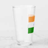 インディアン国旗（インド）（南アジア国）（バラト） タンブラーグラス (右)