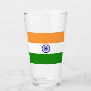 インディアン国旗（インド）（南アジア国）（バラト） タンブラーグラス