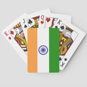 インディアン国旗(インド)(南アジア国)(バラト) トランプ