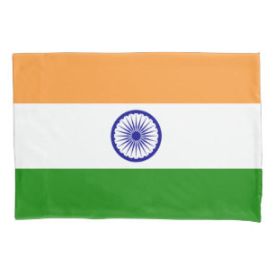 インディアン国旗(インド)(南アジア国)(バラト) 枕カバー