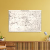 インディアン地域 キャンバスプリント (インサイチュ (リビング))