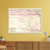 インディアン地域 キャンバスプリント (インサイチュ (リビング))