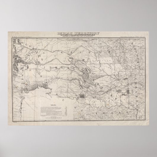 インディアン地域 ポスター (正面)