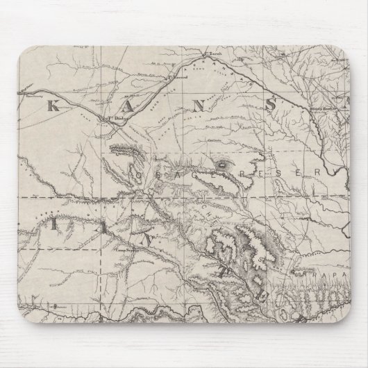 インディアン地域 マウスパッド (正面)