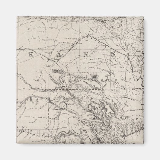 インディアン地域 マグネット (正面)