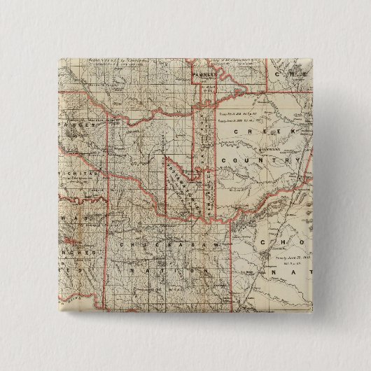 インディアン地域 缶バッジ (正面)