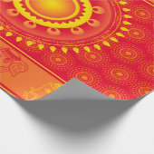 インディアン型 ラッピングペーパー (角)