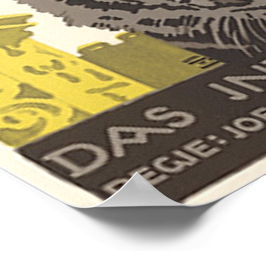 インディアン墓 ポスター (角)