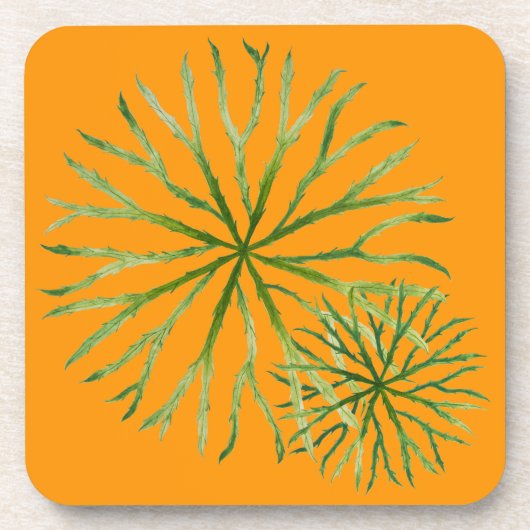 インディアン夏のコースターセット(O) コースター (正面)