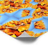 インディアン夏の暖かさ ポスター (角)