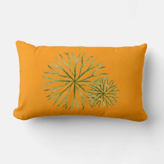 インディアン夏の腰枕 ランバークッション (正面)