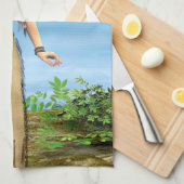 インディアン夏 キッチンタオル (四つ折り)