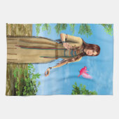 インディアン夏 キッチンタオル (横)