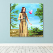 インディアン夏 キャンバスプリント (インサイチュ (ウッドフロア))